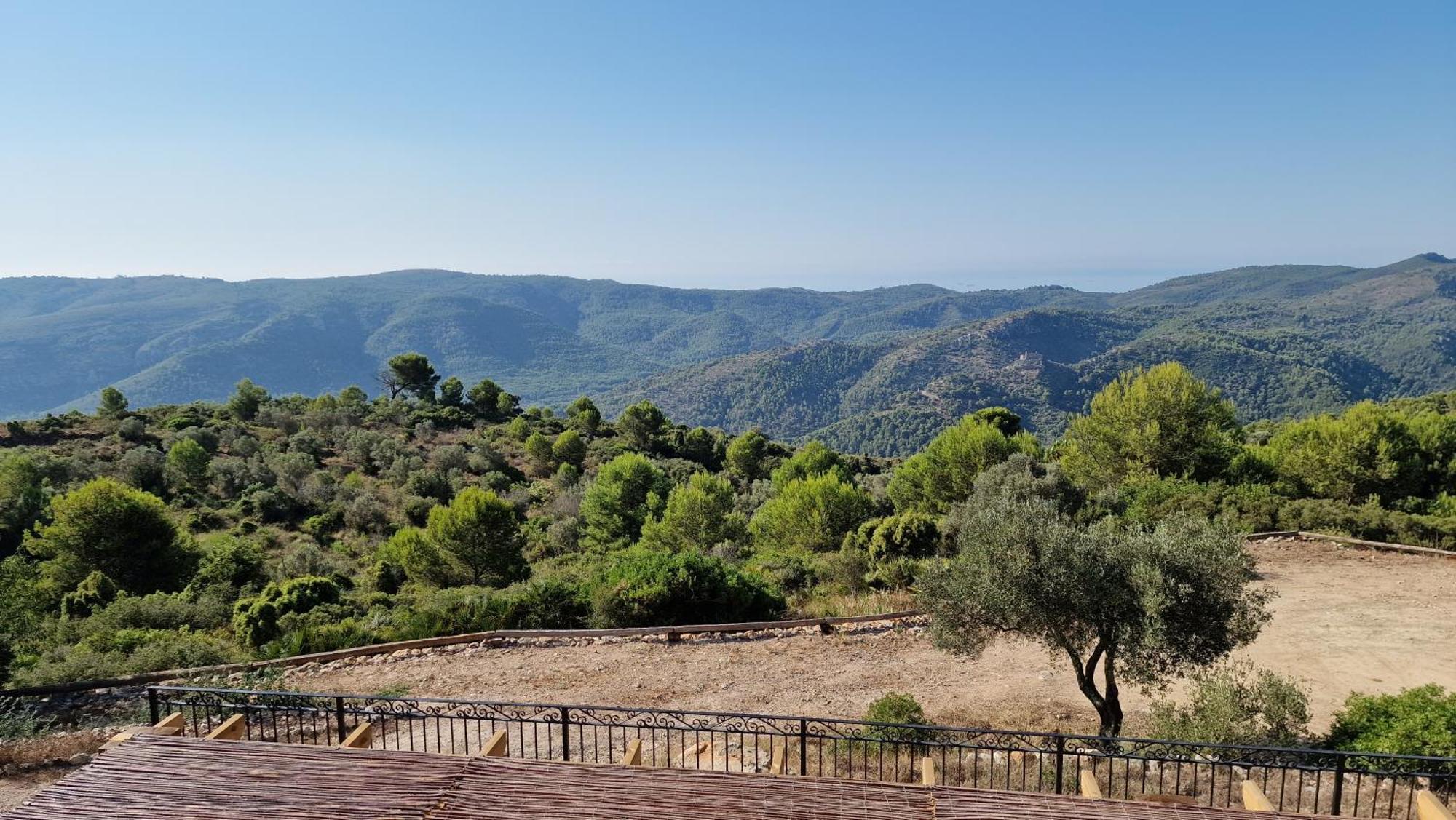 La Cueva De Miravet - Villa De Lujo En La Cima De La Montana Con Vistas Al Mar 卡巴尼斯 外观 照片