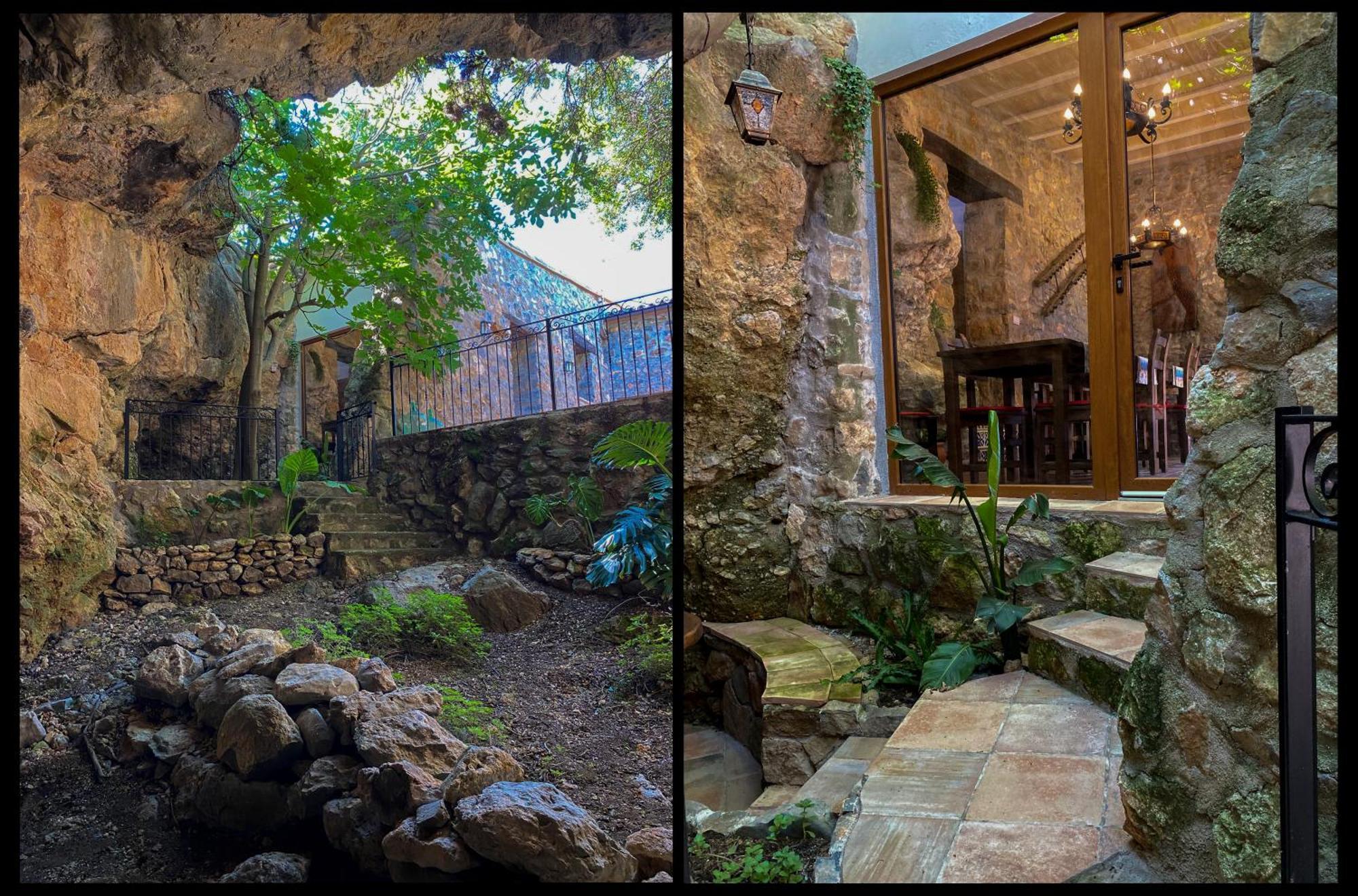 La Cueva De Miravet - Villa De Lujo En La Cima De La Montana Con Vistas Al Mar 卡巴尼斯 外观 照片