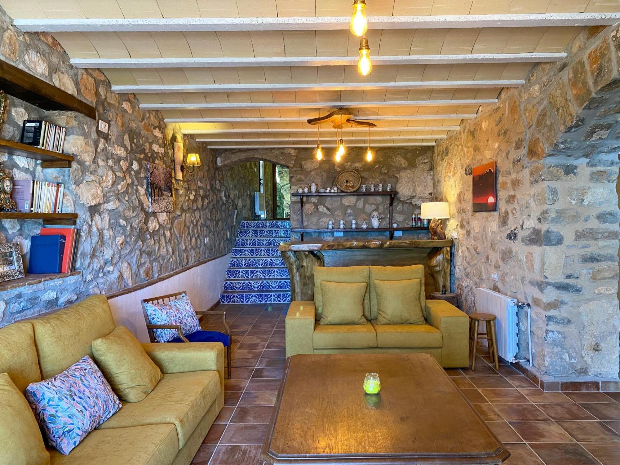 La Cueva De Miravet - Villa De Lujo En La Cima De La Montana Con Vistas Al Mar 卡巴尼斯 外观 照片
