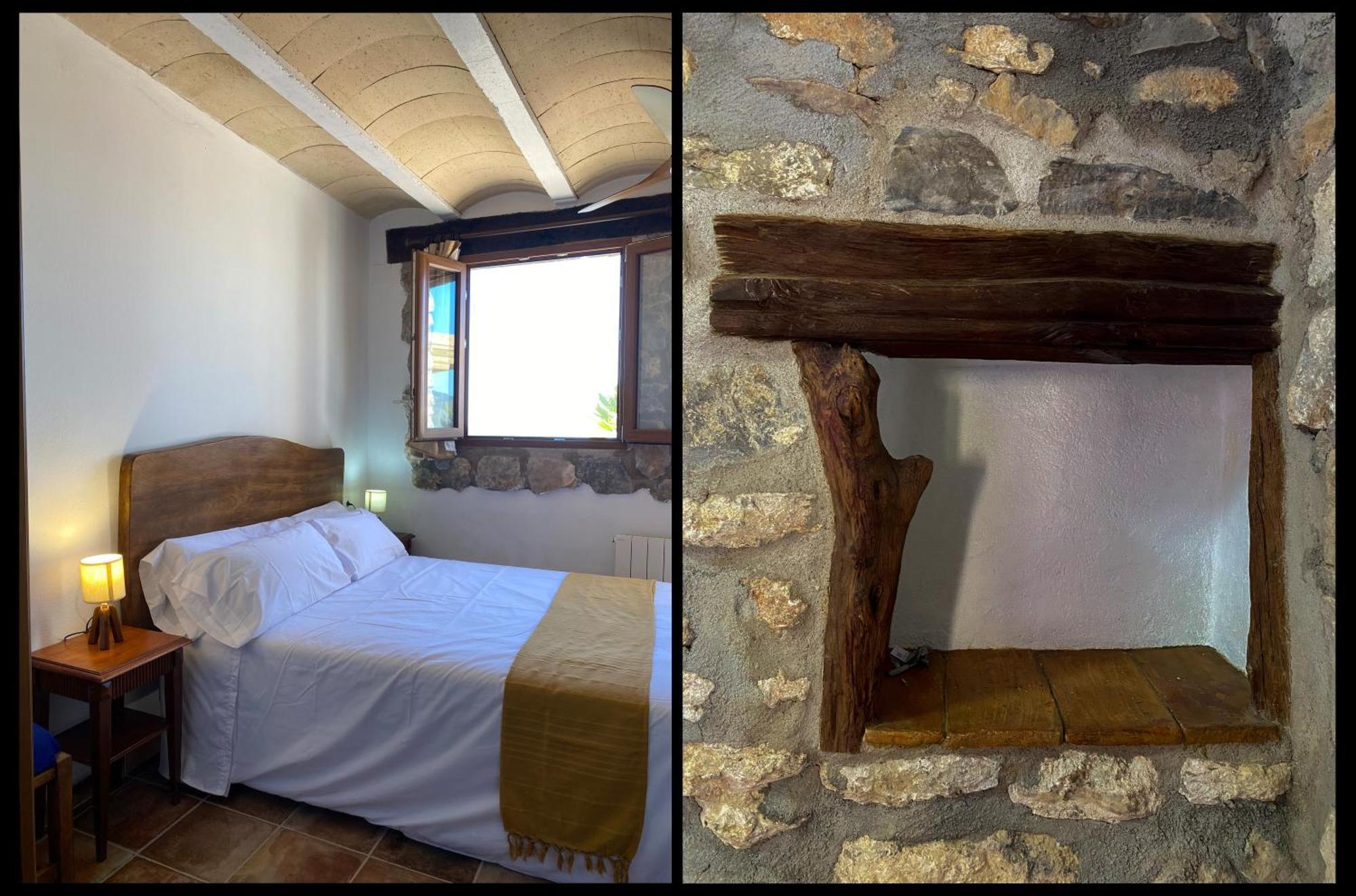 La Cueva De Miravet - Villa De Lujo En La Cima De La Montana Con Vistas Al Mar 卡巴尼斯 外观 照片
