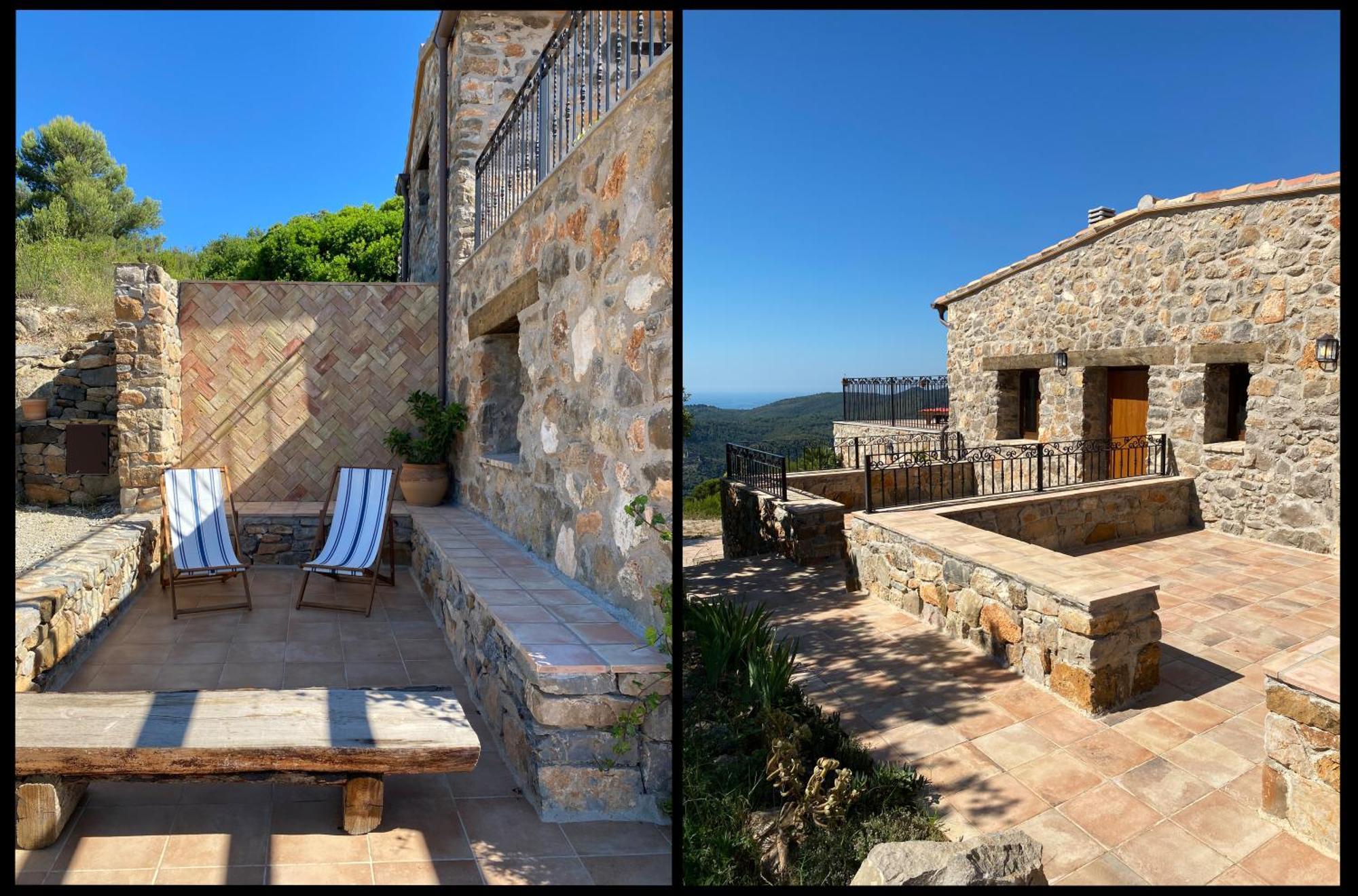 La Cueva De Miravet - Villa De Lujo En La Cima De La Montana Con Vistas Al Mar 卡巴尼斯 外观 照片