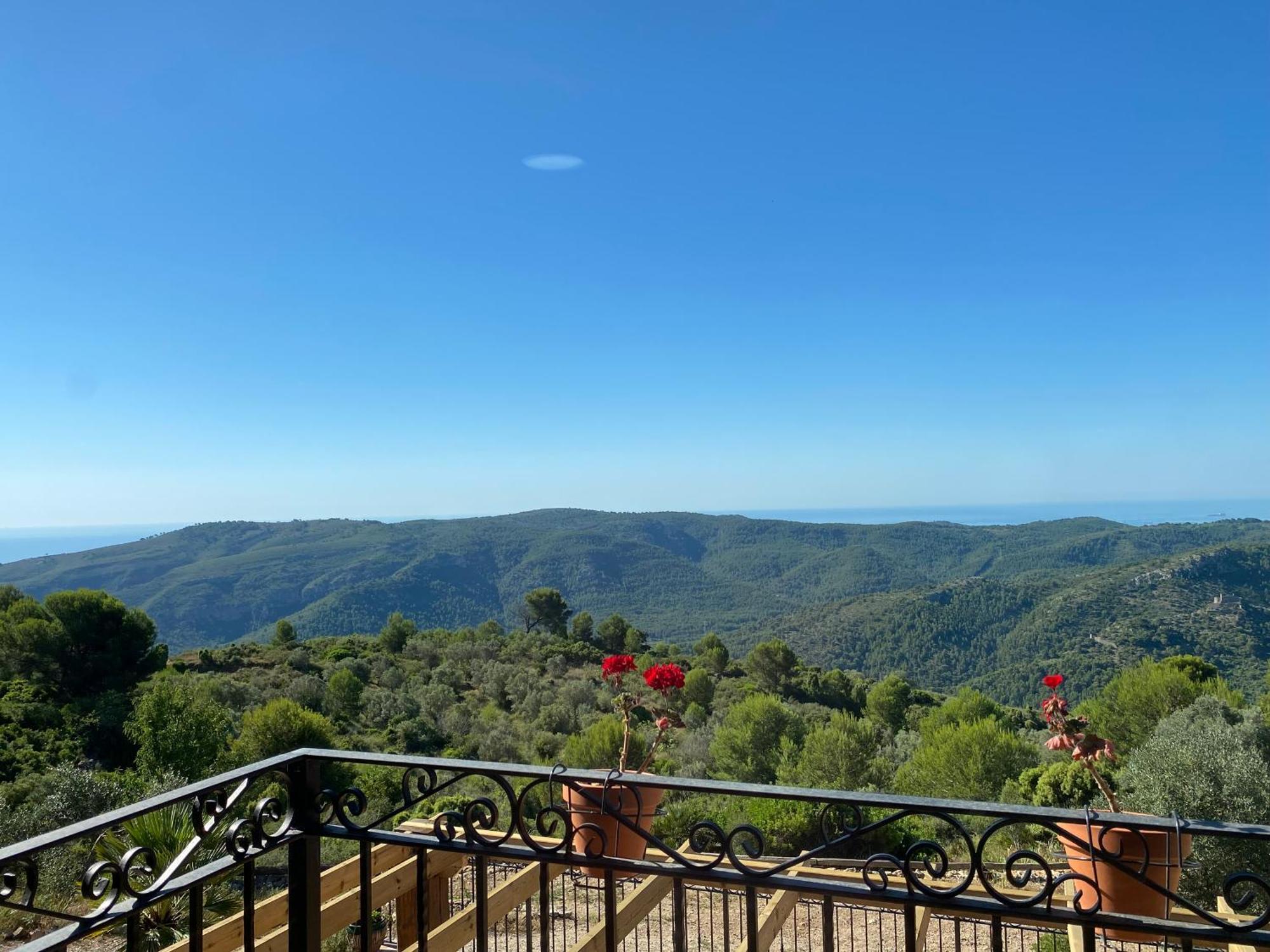 La Cueva De Miravet - Villa De Lujo En La Cima De La Montana Con Vistas Al Mar 卡巴尼斯 外观 照片